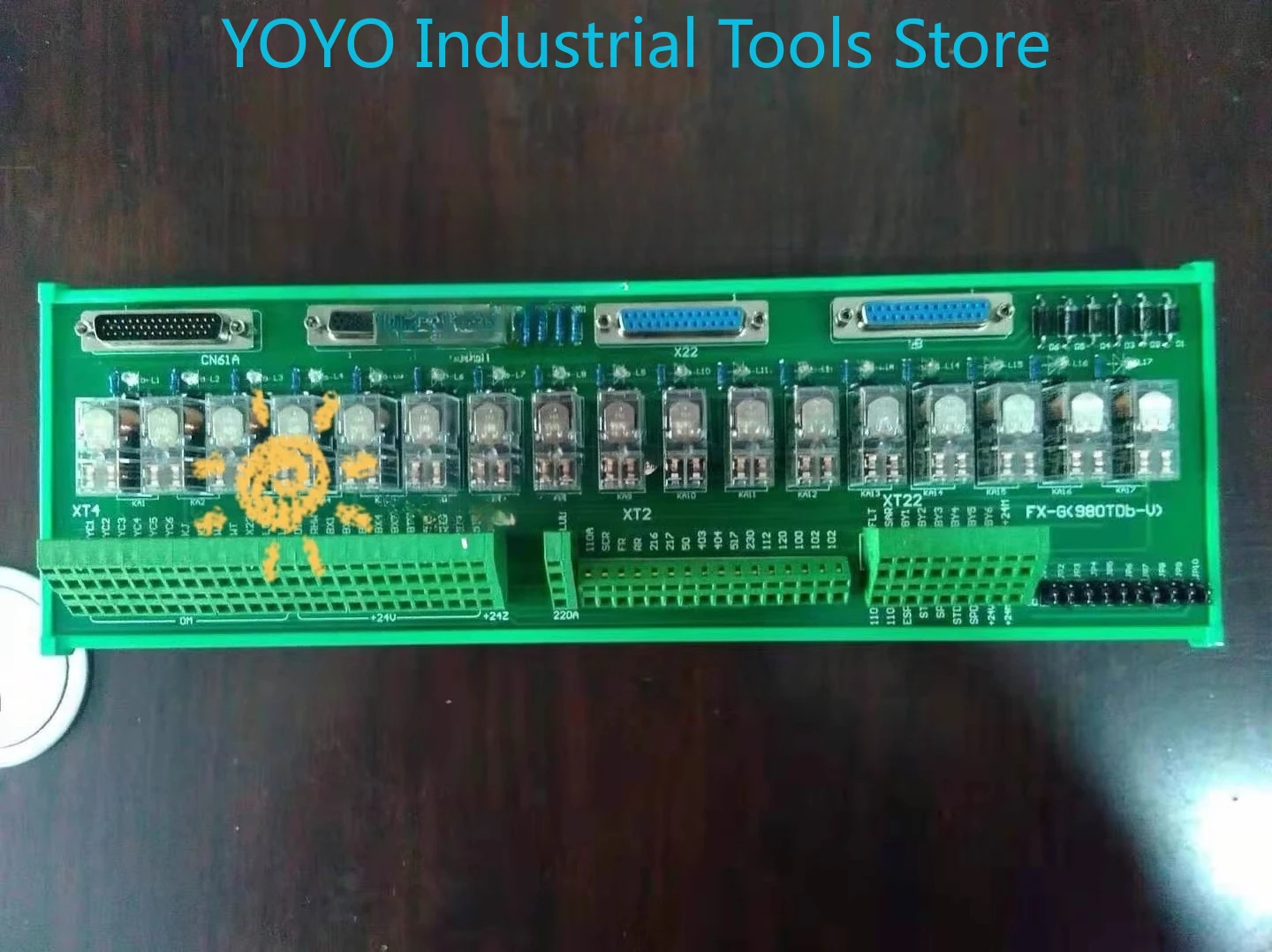 

Shenyang numerical control machine tool relay module FX-G (980TDb-V) terminal circuit board circuit board