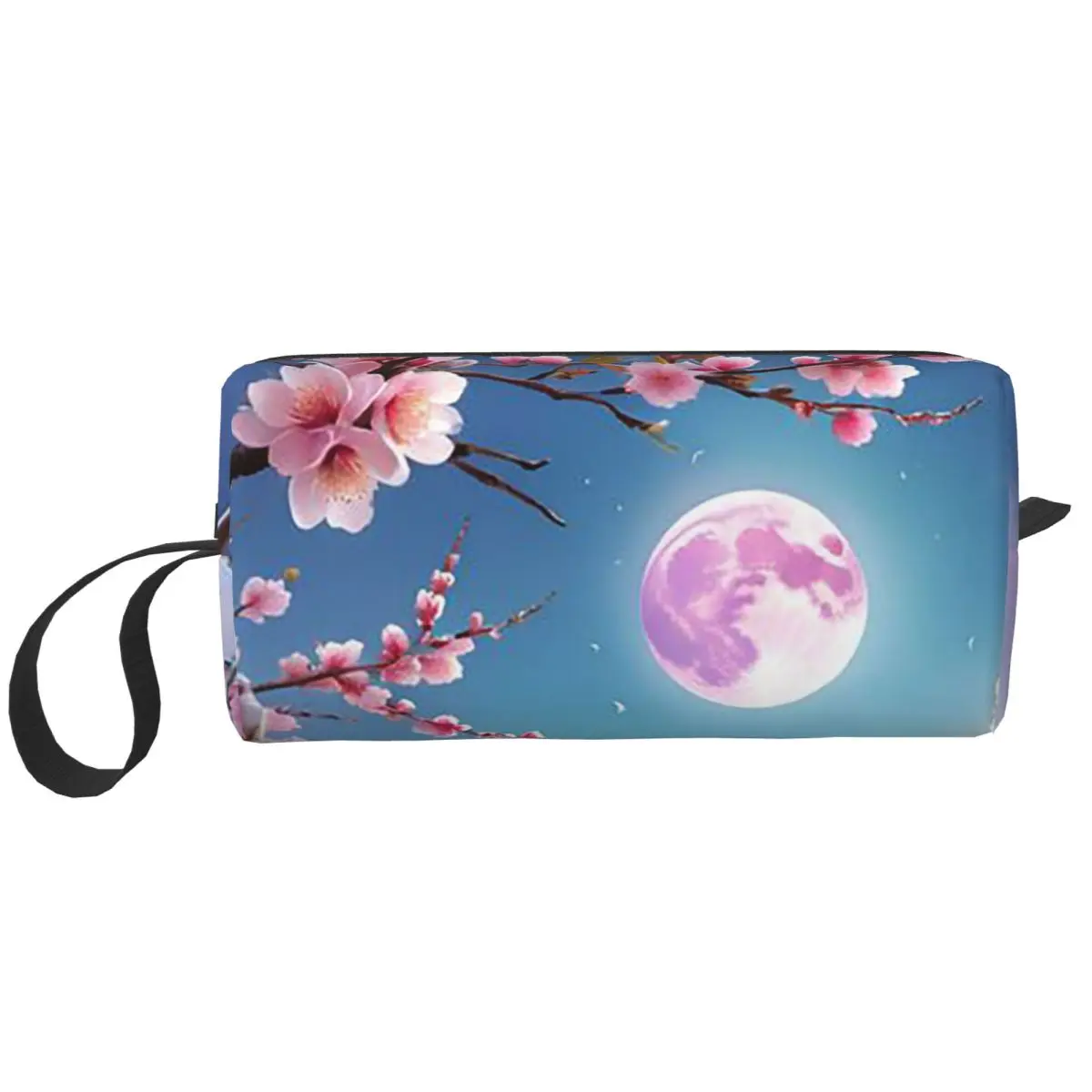 Sakura Cherry Blossom Japanese Flowers Pencil Case for Gifts Pen Box Pencil Bag Stationery Supplies Travel Women Cosmetic Bag