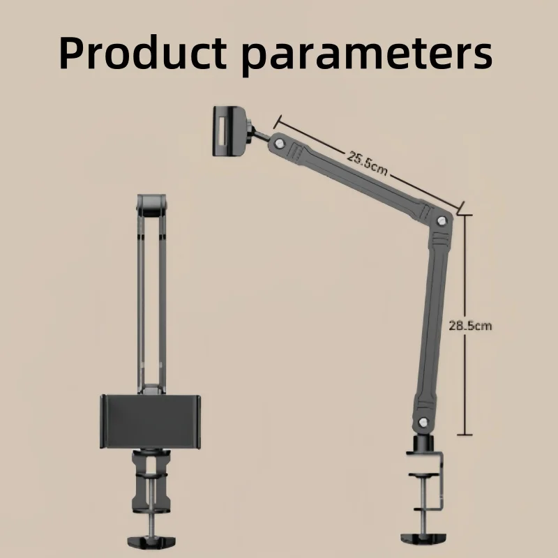 

Placed Be Stably Without Shaking Aluminum Alloy Foldable Robotic Arm Lazy Mobile Phone Tablet Universal Stand Rotate 360 Degrees