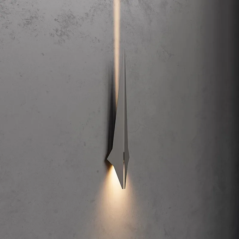 

Metal wind punk smart modern minimalist creative designer wall lamp