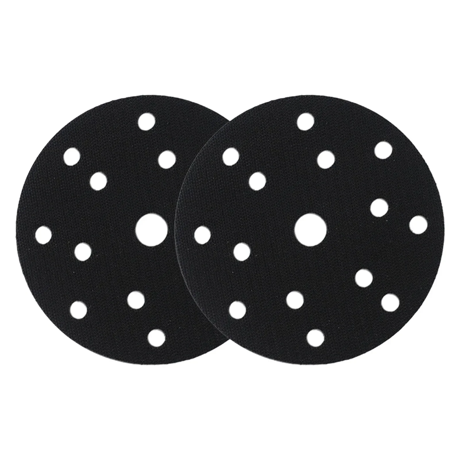 2Pcs 6inch 15 Holes Sponge Interface Pad HookLoop Sanding Disc Sander Abrasive Backing Pad For Sander Polisher