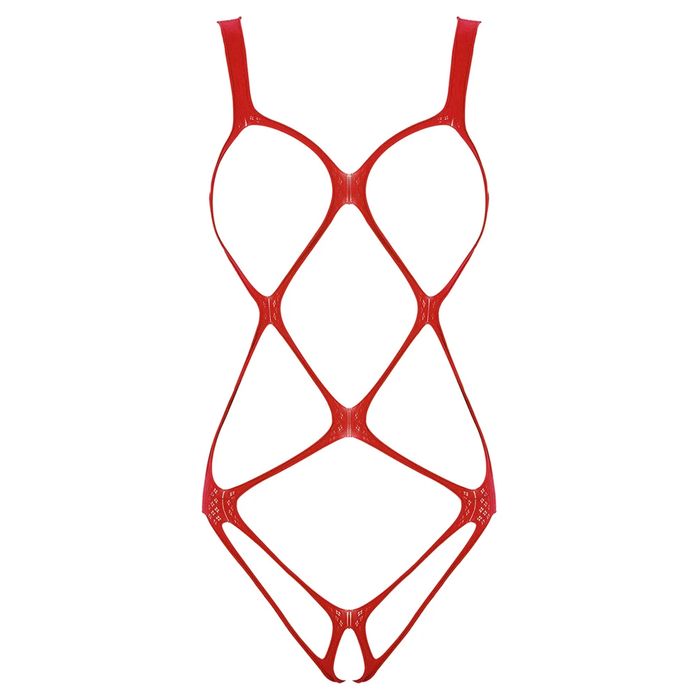 Men Sexy Bodysuits Fashion Mens Mesh Bandage High Slit Triangle Jumpsuits Sexy Homewear Sleeveless Jumpsuits Sissy Porn Bodysuit