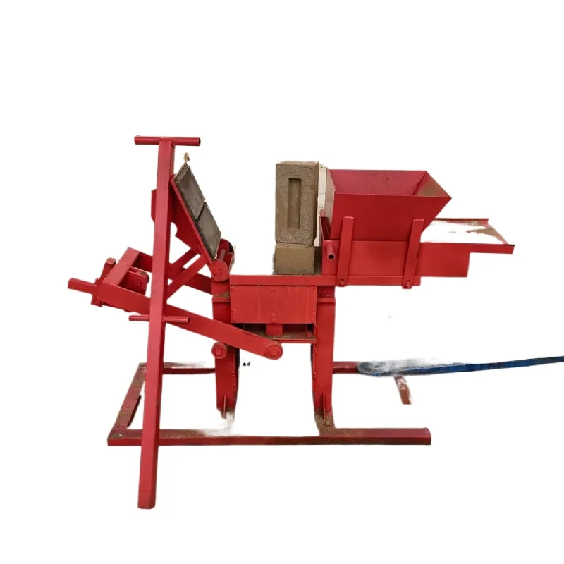 for  Manual 2-40 Soil Clay Interlocking Brick Making Machine