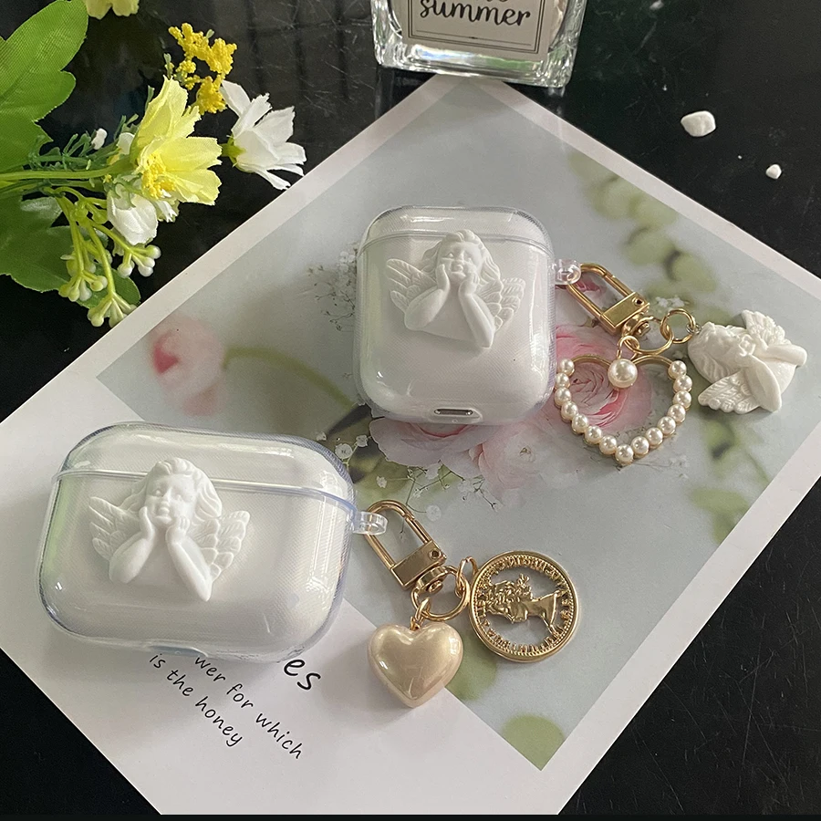 Redmi براعم 3 لايت حافظة محظوظ الكرتون ل شاومي Redmi براعم 3 برو سيليكون واضح غطاء سماعة Fundas Redmi airdot 3 برو