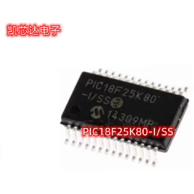 Free shipping 10-50pcs/lots PIC18F25K80-I/SS PIC18F25K80 SSOP-28 IC In stock!