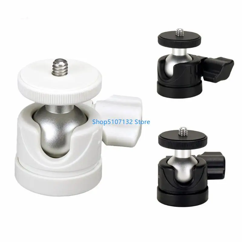 

87HD Lightweight Camera Mini Ballhead with Locking Knob for Stable Videos Recording
