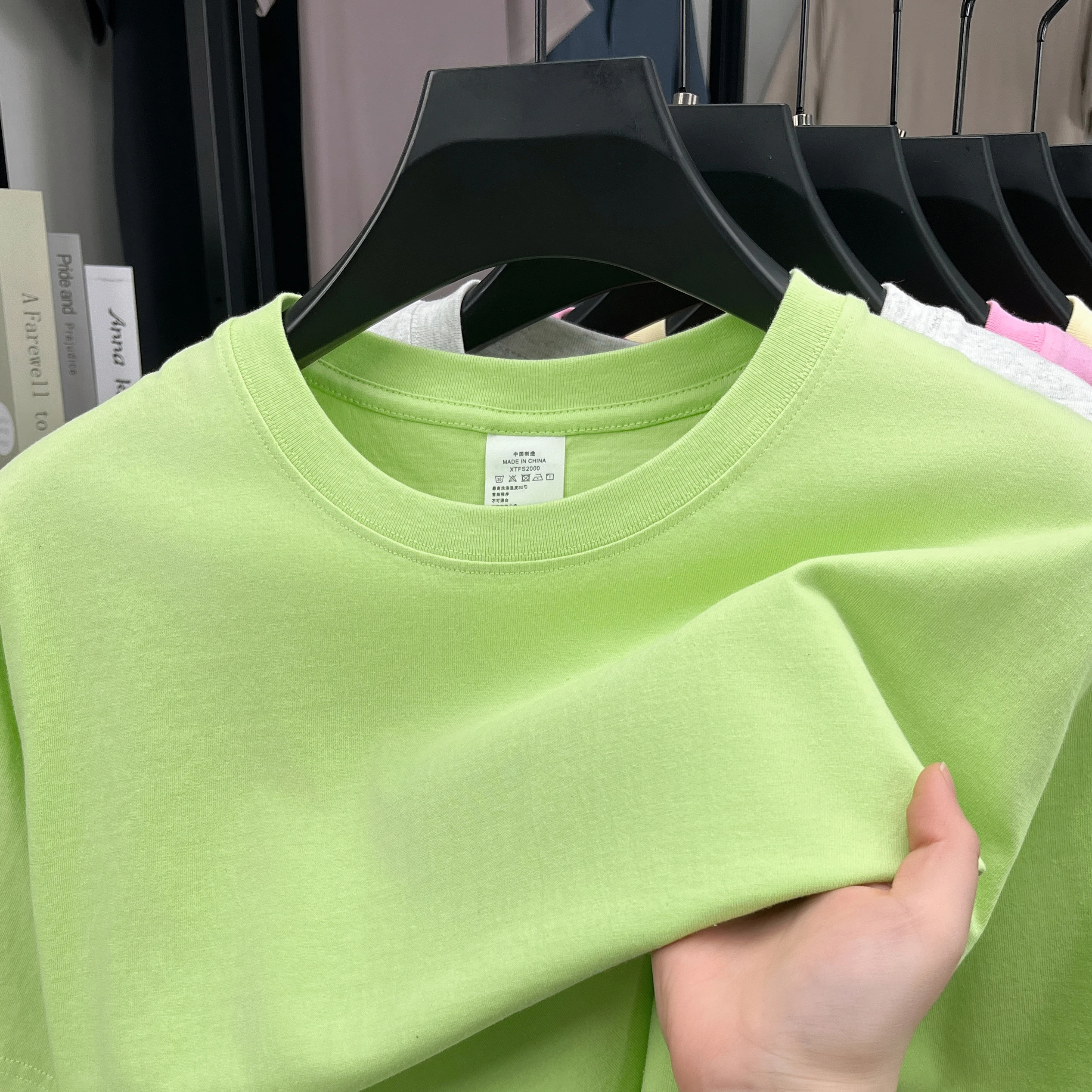 

100% Cotton Summer Men's Short Sleeve T-shirt O-neck Solid Color Soft Skin-Friendly Breathable Classic Casual Fashion Menswear