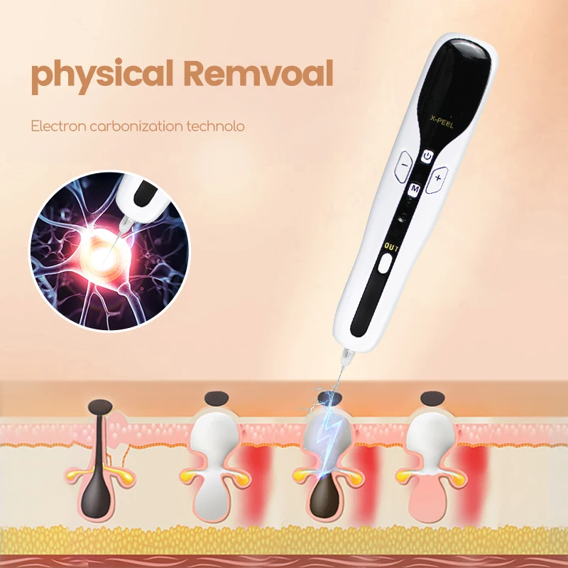 Professional 2 in 1 Ozone Plasma Pen Mole Removal Pen Sterilize Acen Skin Spot Remover Face Lifting Skin Eyelid Lift