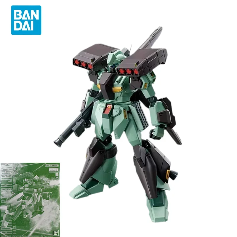 Bandai Original GUNDAM Anime Model MG 1/100 RGM-89S STARK JEGAN Action Figure Assembly Model PB Limited Toys Gifts for Children