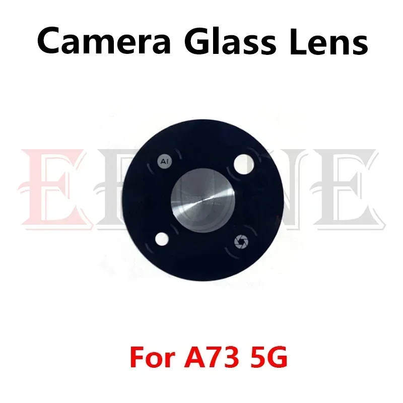 5 قطعة ل ZTE بليد A7 A52 A72 A73 5G الكاميرا الخلفية الخلفية زجاج عدسة استبدال أجزاء #1