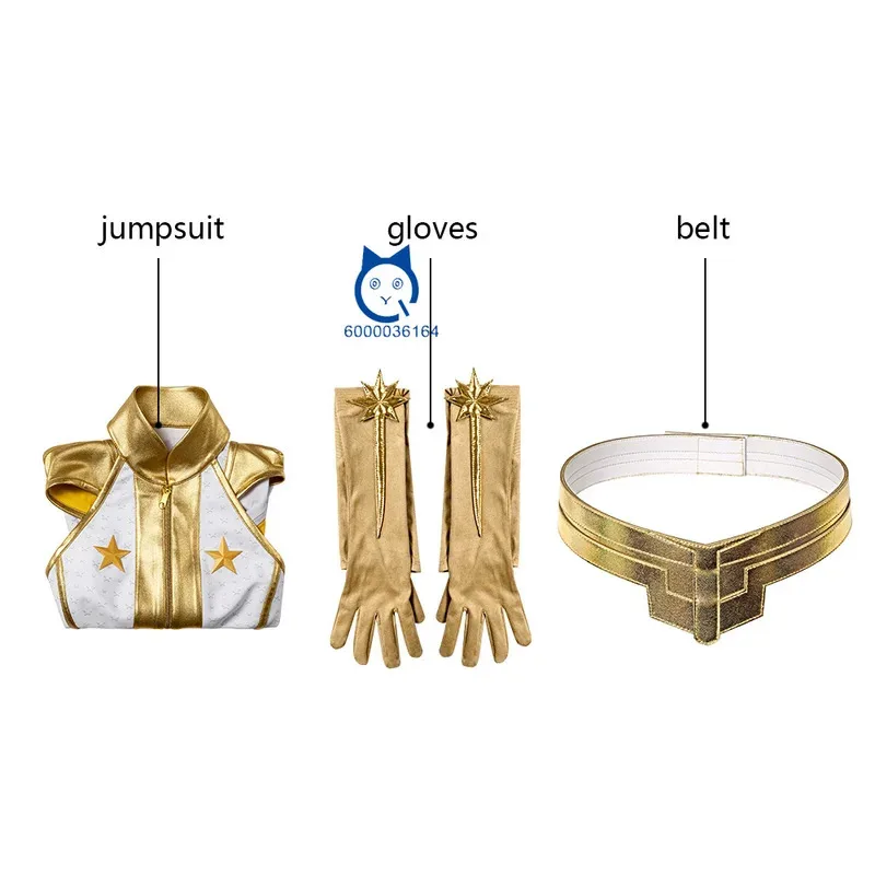 Костюм для косплея «Звездный свет» из фильма для мальчиков, высококачественные комбинезоны в стиле аниме, одежда для женщин, сексуальный наряд для ролевых игр, Хэллоуин ComicCon