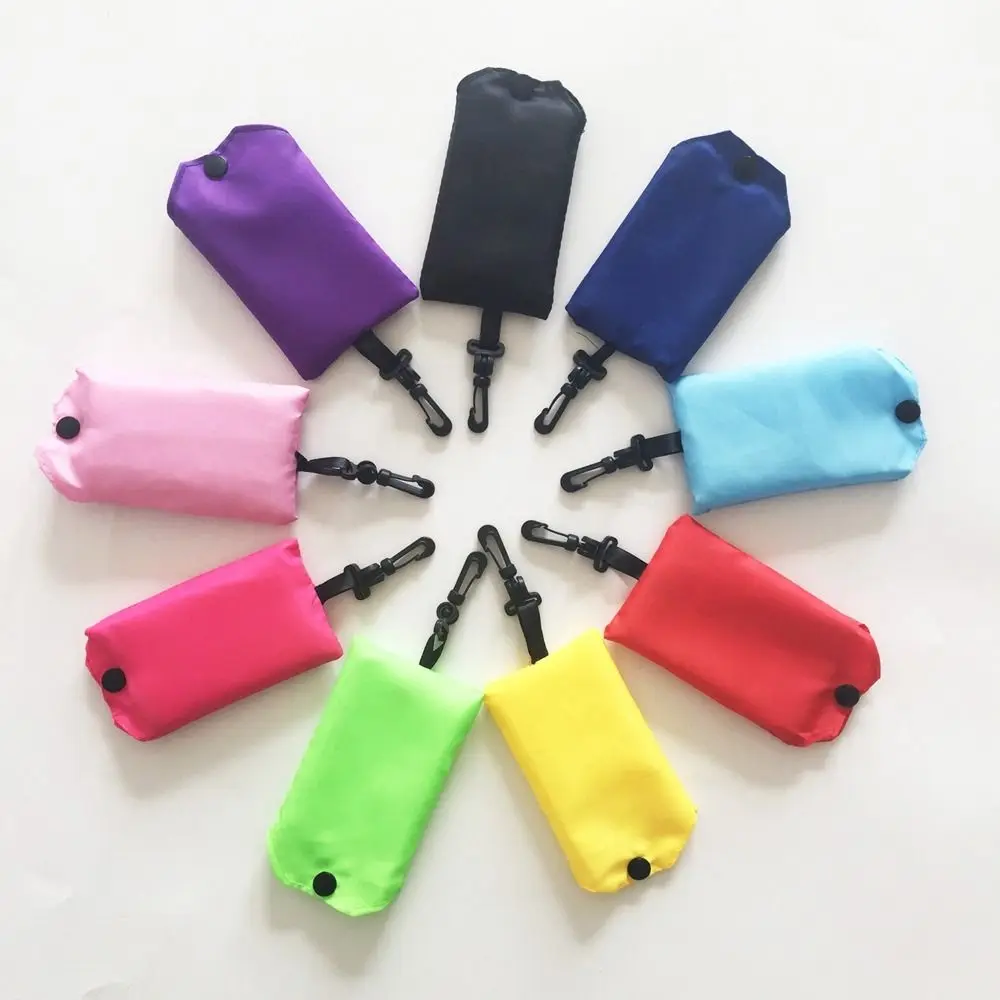 Высококачественная портативная сумка для покупок, оксфордская стираная многоразовая однотонная сумка, водонепроницаемая складная сумка, уличная сумка для хранения