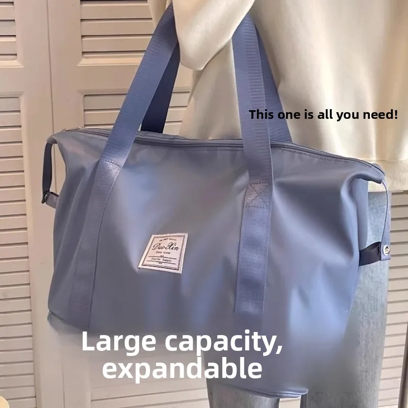 

Легкая портативная складная дорожная сумка ort Trip Fitn, сумка для плавания, сумка для йоги, большая сумка для хранения емкости для деловых поездок