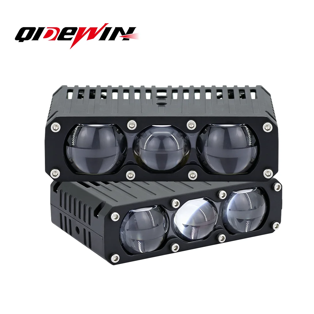 400W Grille Lights Led Projector Light 6500K Spotlight for Car Motorcycle Auxiliary Light Fog Lamp 12V24V High Power 600000LM
