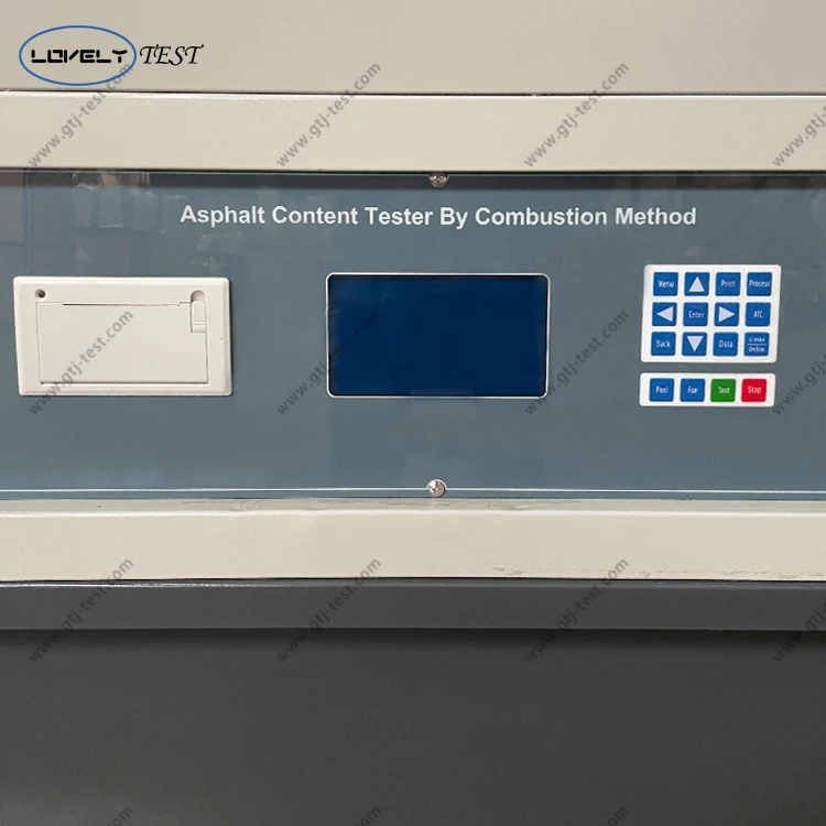 Combustion Method Asphalt Content Tester Ncat Ignition Method Asphalt Content Furnace for Determining Asphalt Content