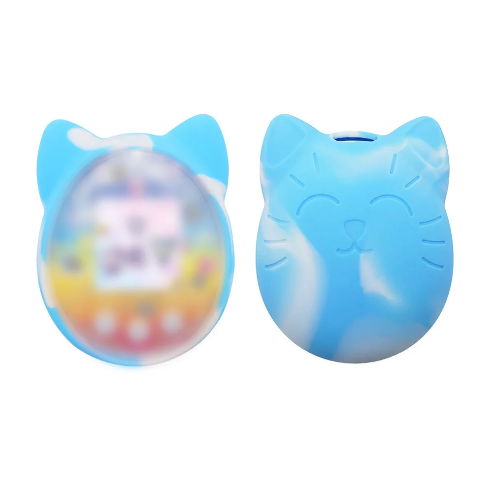 Everyday Carry Blue Silicone Shell Cover Travel Storage Case For Pets Digital Pet Cover Soft Silicone Material
