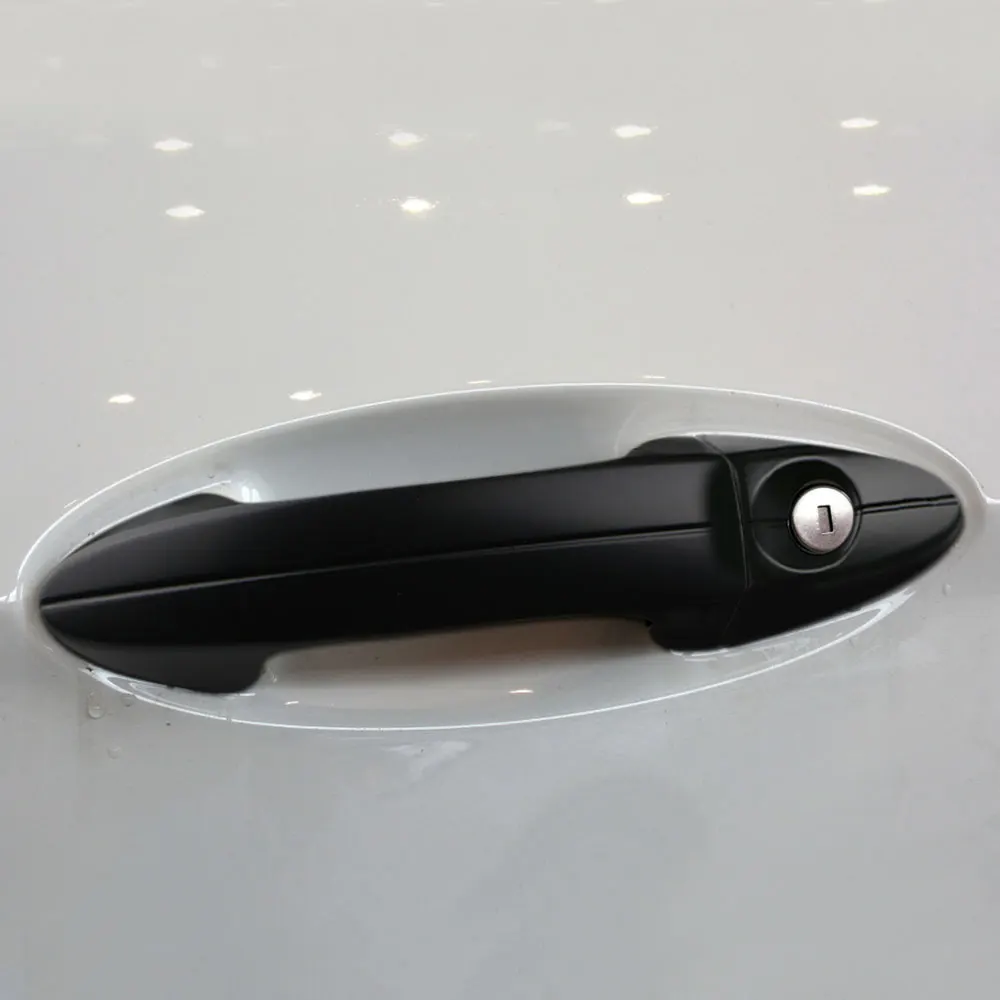 For Ford Ecosport 2013 - 2017 Fiesta MK7 2009 - 2013 Door Handle Cover Door Decoration Sticker Trim Auto Styling Accessories