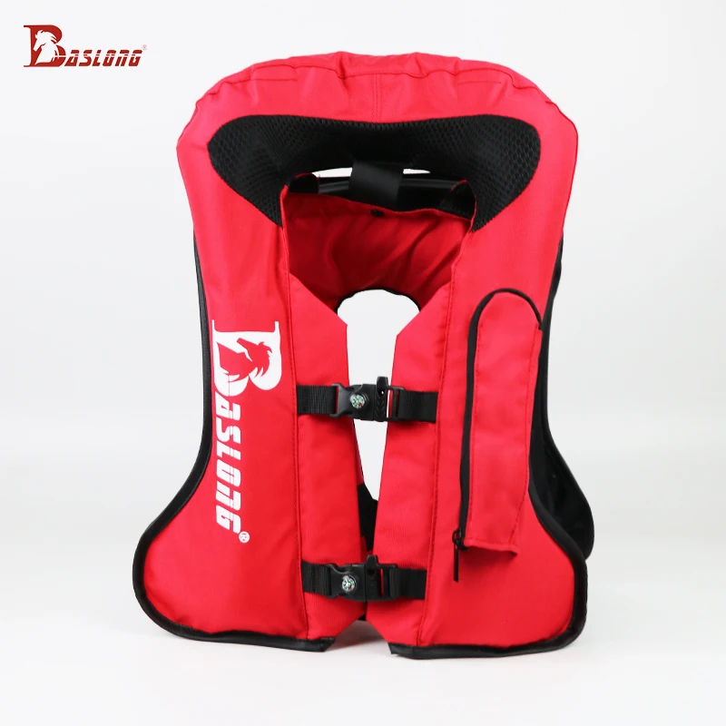 Baslong Kidsren's Equestrian Sports เกราะพองเกราะขี่จักรยานเกราะขี่ม้าความปลอดภัย Anti-Fall เสื้อกั๊กอัศวินอุปกรณ์เสื้อกั๊กป้องกัน