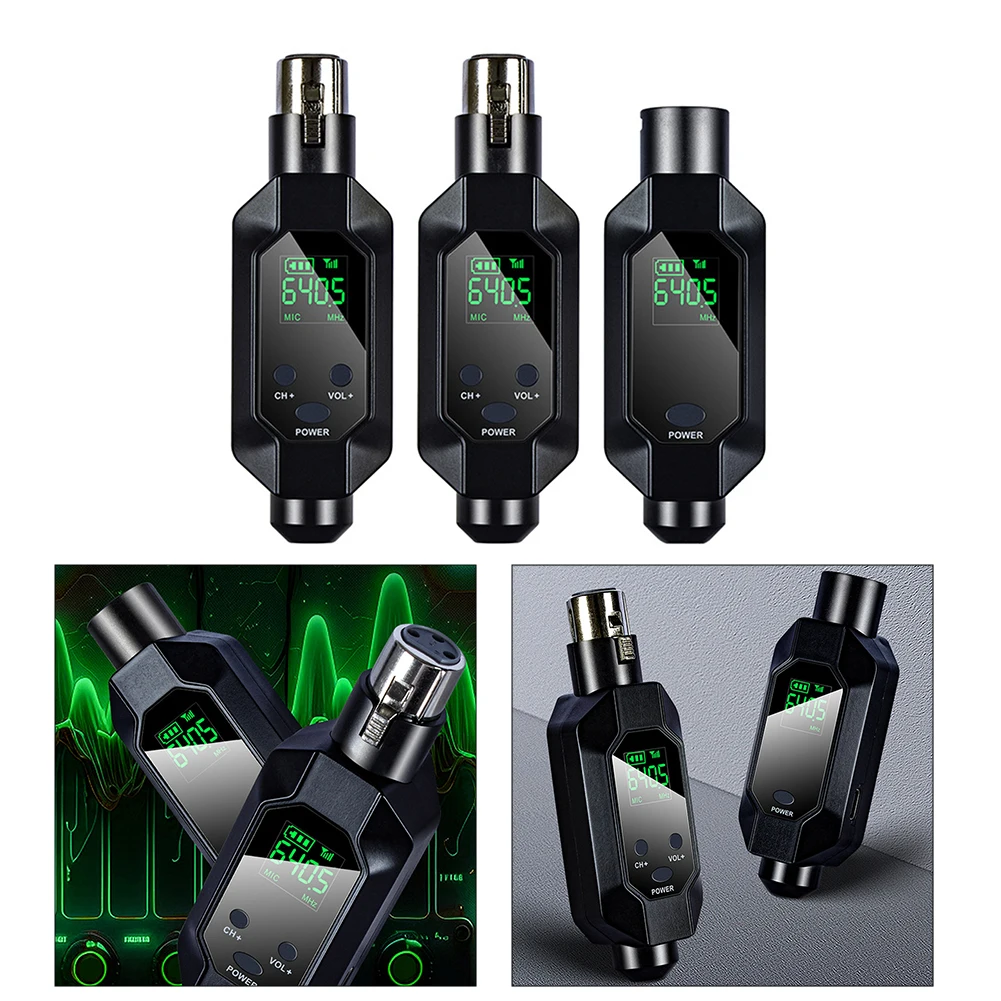 

2.4G Microphone Converter Receiver Transmitter For Dynamic Condenser Microphone Microphone Wireless System