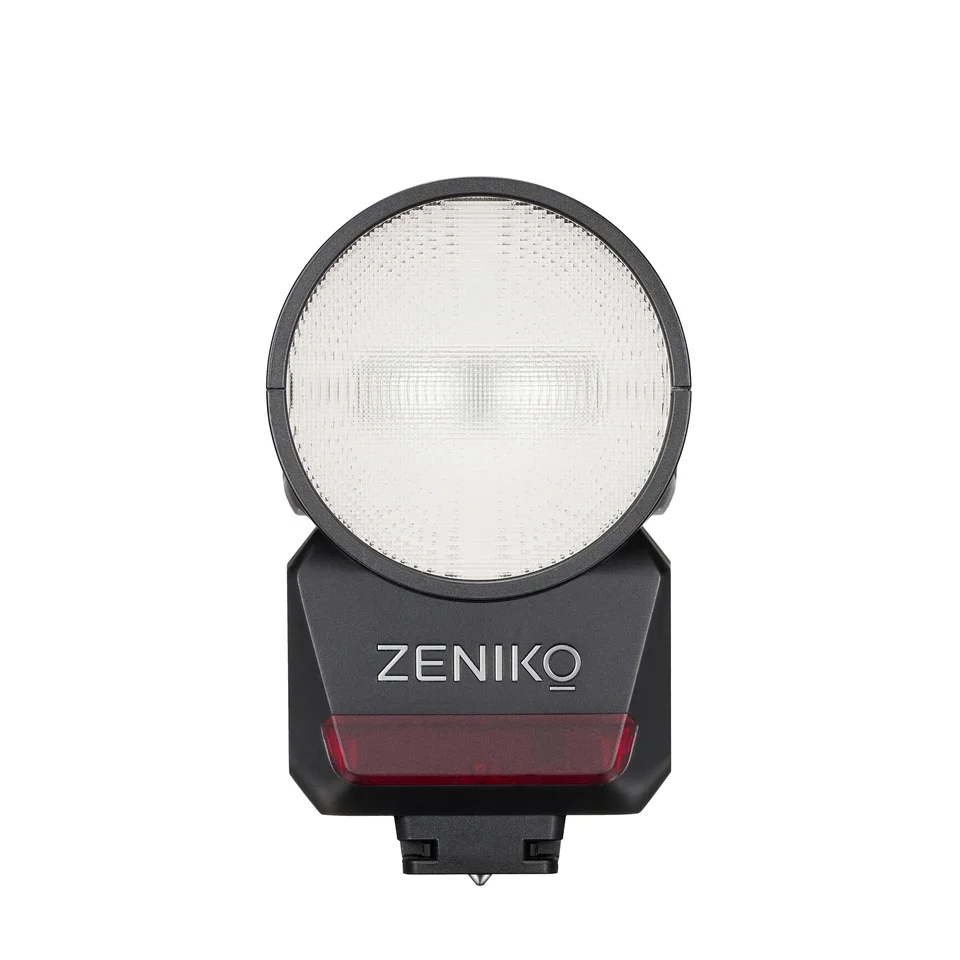 ZENIKO RF12 M On-Camera Flash 90° Tilt 270° Rotation Round Light Effect Portable for Canon Sony Nikon Olympus DSLR Cameras