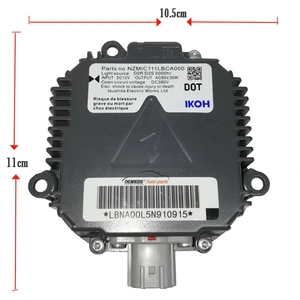 Original NEW HID Ballast Parts No NZMIC111LBCA000 Headlight Computer Control Unit Driver For Forester D2S D2R Xenon Lamp Only