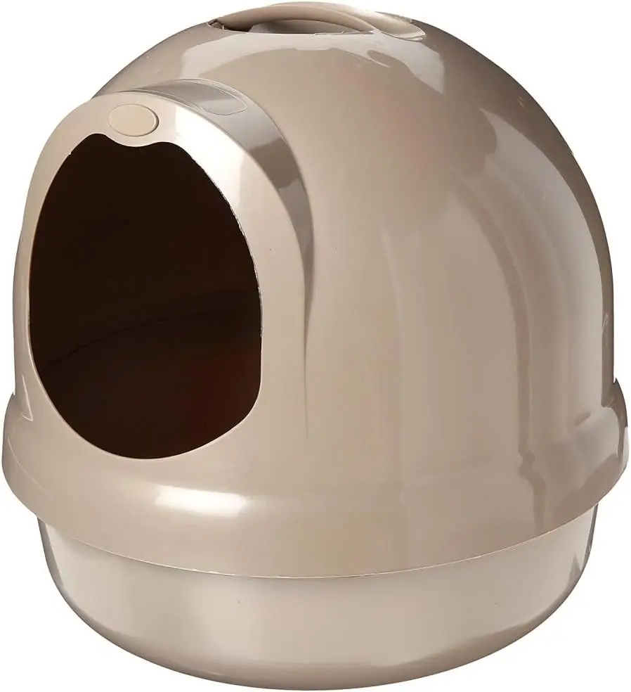 

Booda Dome Cat Litter Box for Indoor Cats , Titanium, Made in USA, One Size