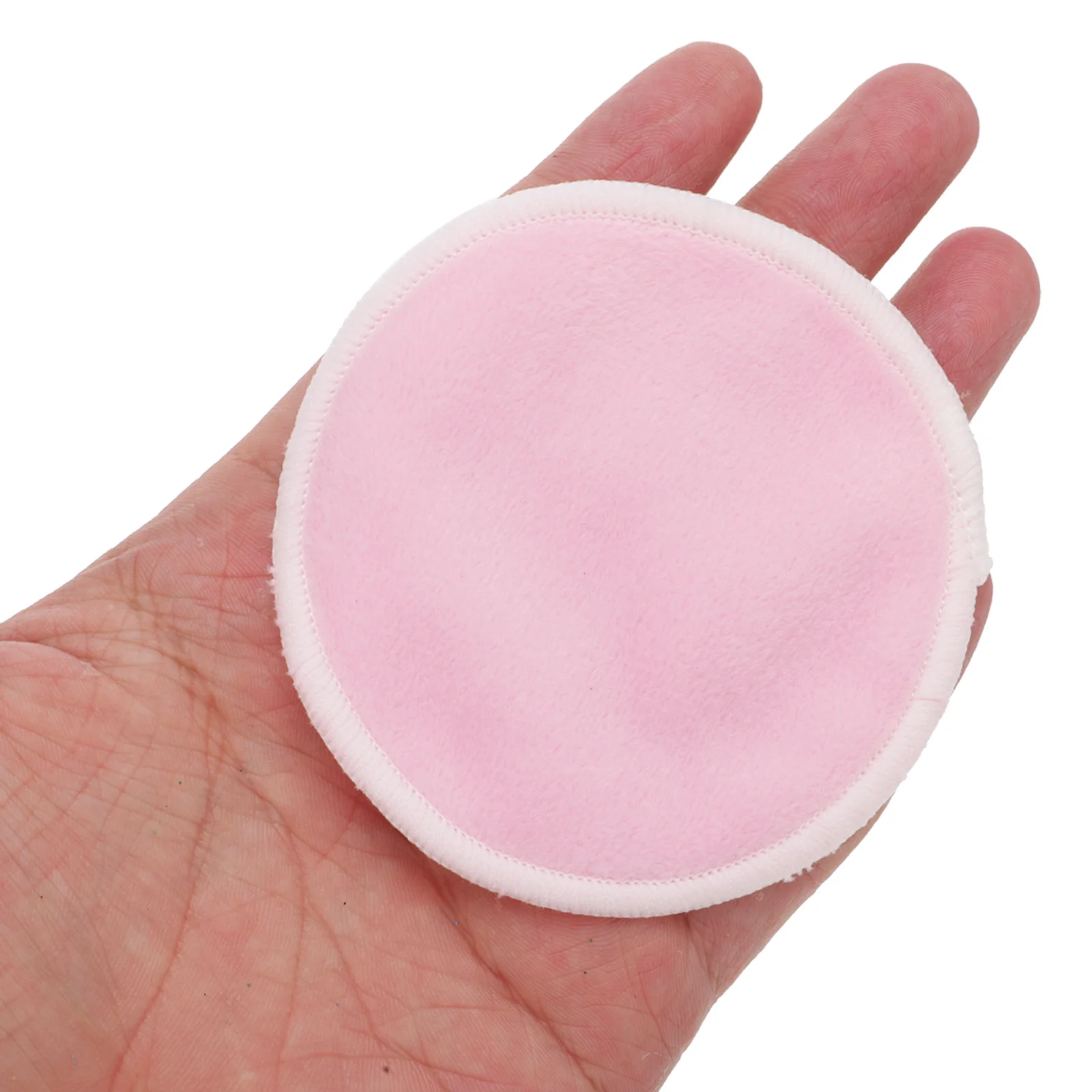 Almofadas faciais respiráveis de bambu, 7 peças, esponjas faciais reutilizáveis, removedor de maquiagem macio, limpeza, acessórios de cuidados com a pele