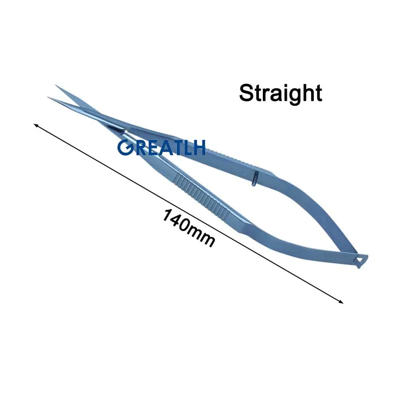Titanium Alloy Westcott Tenotomy Scissor Tissue Scissors Ophthalmic Scissors Eyelid Tools Ophthalmic Instrument