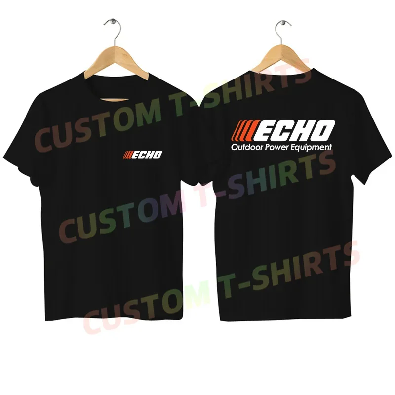

2024 Men T Shirt Casual New Echo Outdoor Power Equipment Logo T-shirt Graphic Oversized Comfortable Streetwear S-3XL Cool Tee