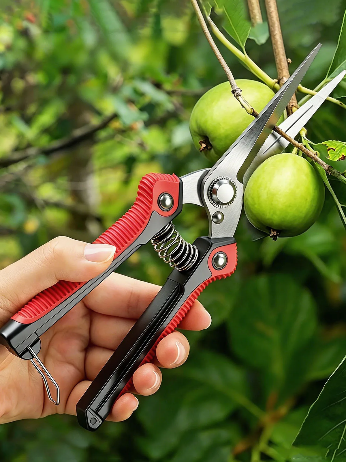 NEWSHARK Stainless Steel Pruning Shears Sharp Branch Scissor