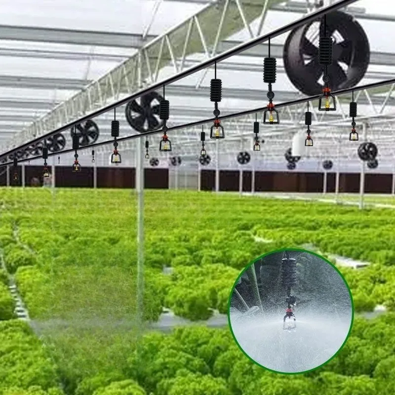 

Outdoor greenhouse agricultural thickened atomizing micro-nozzle outdoor irrigation micro-spray upside down spray full set