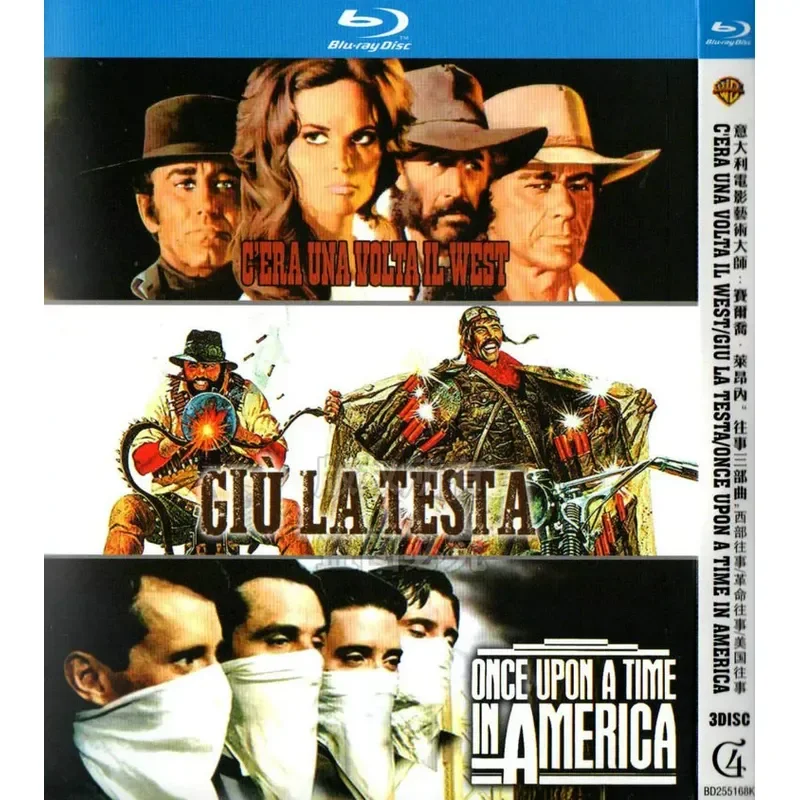 

Western Past + Revolutionary Past + American Past War Movie Trilogy BD Blu-ray High Definition 3 Disc
