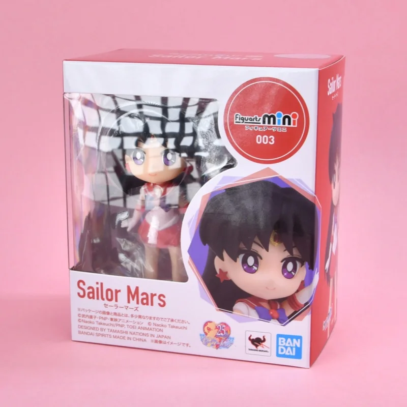 

Bandai оригинальная 9 см Figuarts mini: множествоーアーマ Gracias Фигурка Сейлор Мун Игрушки для детей Подарок Коллекционная модель Украшения