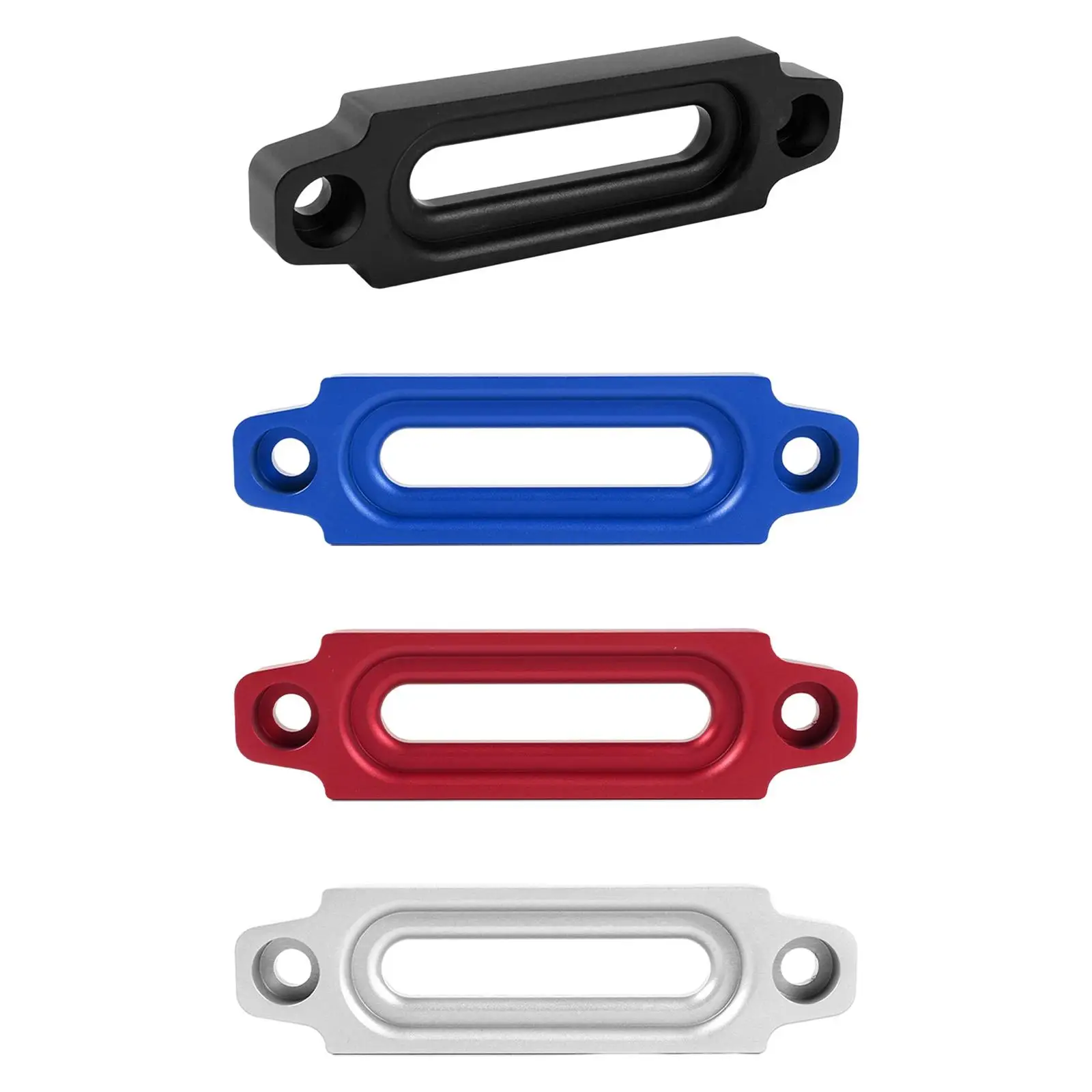 Universal Aluminum Hawse Fairlead for Winch Applications with Synthetic Rope