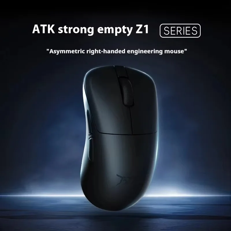 New Atk Z1 Wired/Wireless Dual-Mode Mouse Lightweight Game Esports Office Right-Hand Flagship Mouse With 8k Receiver Gift