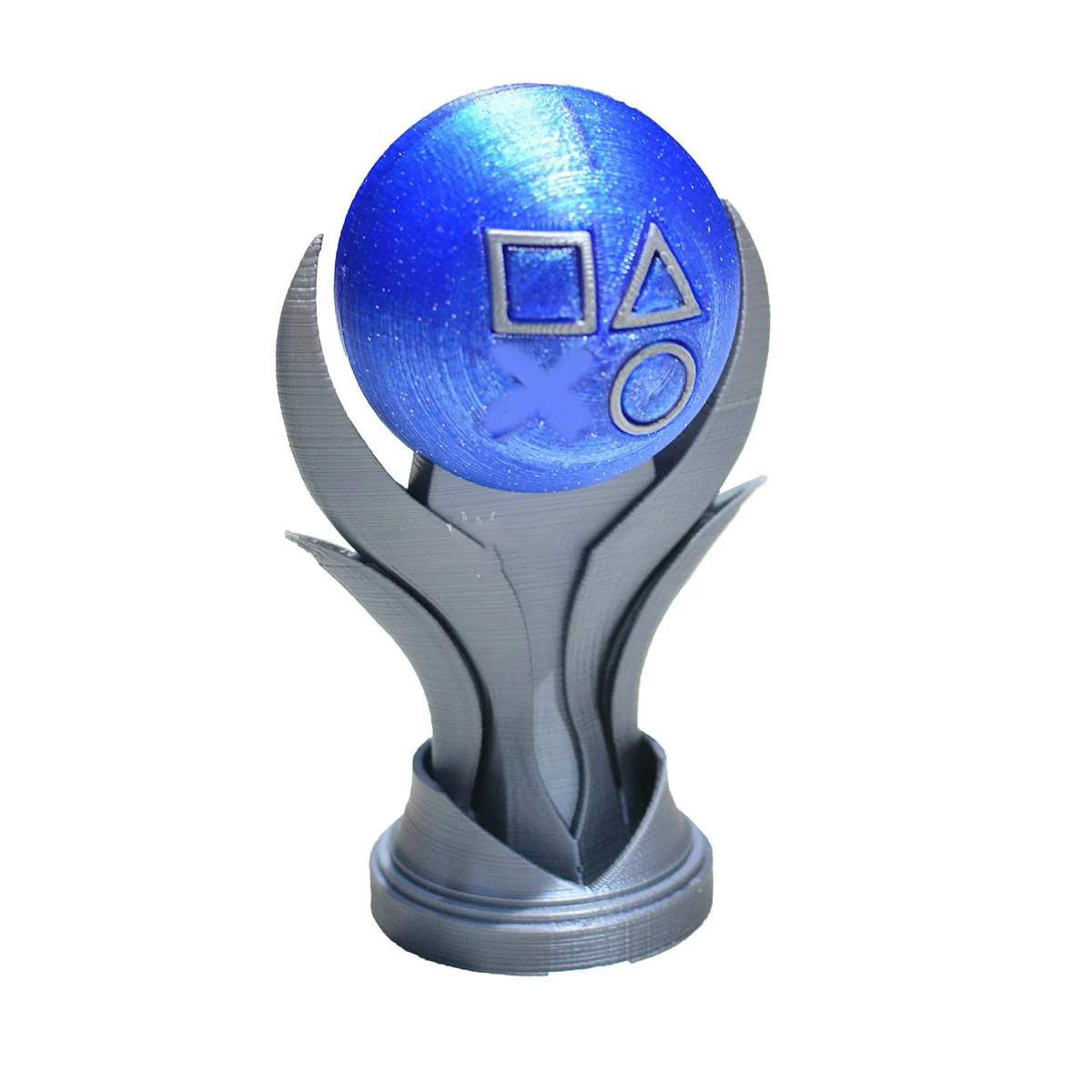 New Trophy Model 3D Print Platinum Golden Silver Bronze Hidden