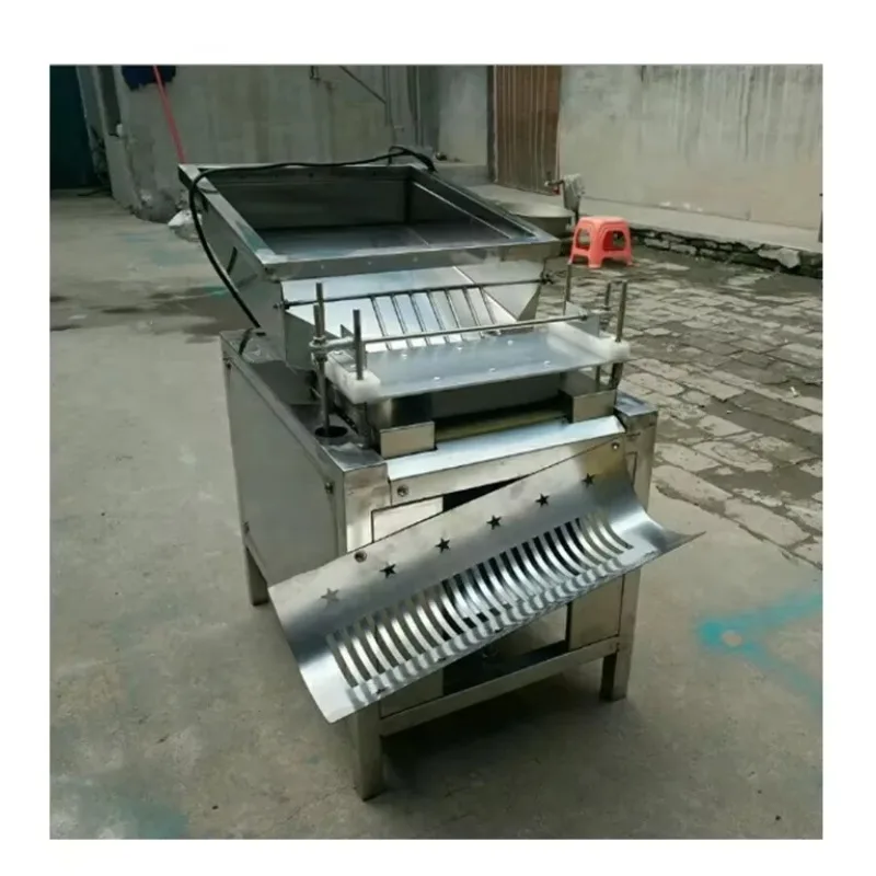 حار بيع آلة تقشير السمان آلة تكسير السمان المسلوق