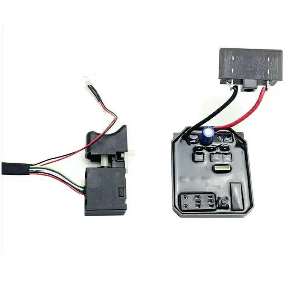 

2sets Black Electric Wrench Controller Board 18-21V 8 Wire Speed Switch Brushless Lithium Drive Electric Wrench Motherboard ﻿