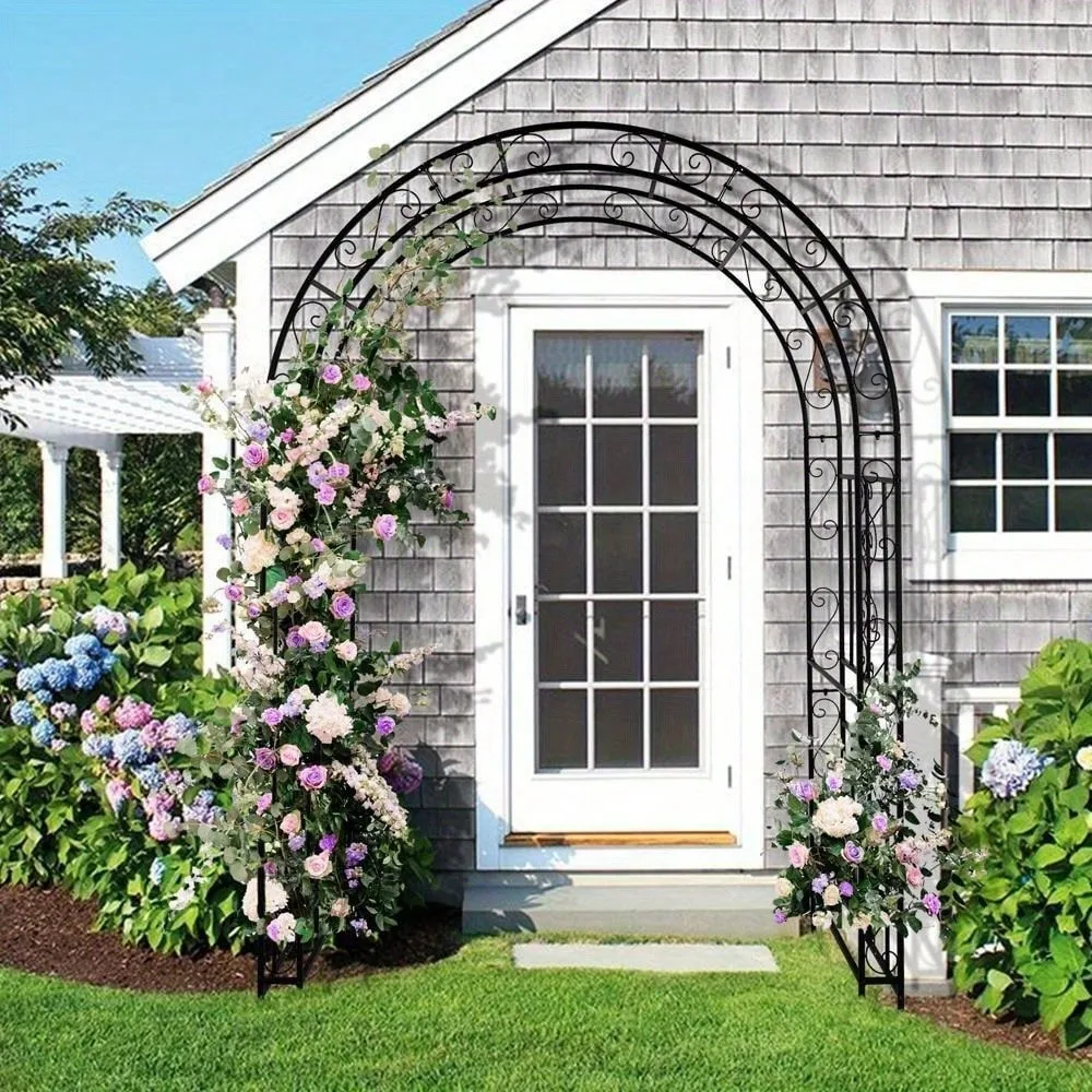 

Wedding Arch Garden Arbor Metal Durable Iron For Climbing Plant Outdoor Ceremony