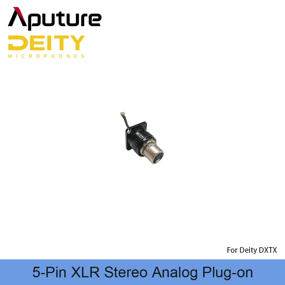 Deity 5-Pin XLR Stereo Analog Plug-on for DXTX