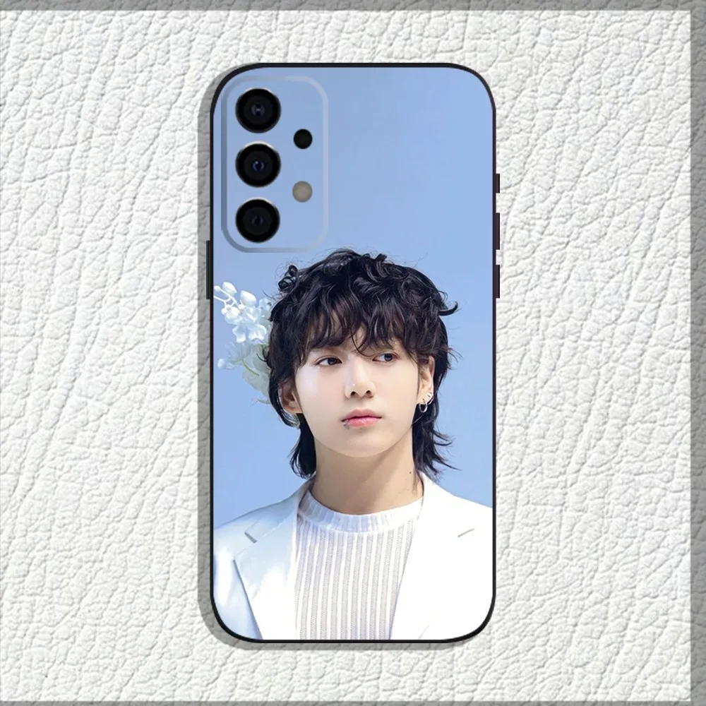 Kpop J-JungKookS-S Phone Case For Samsung Galaxy A13,A21s,A22,A31,A32,A52,A53,A71,A80,A91 Soft Black Shell