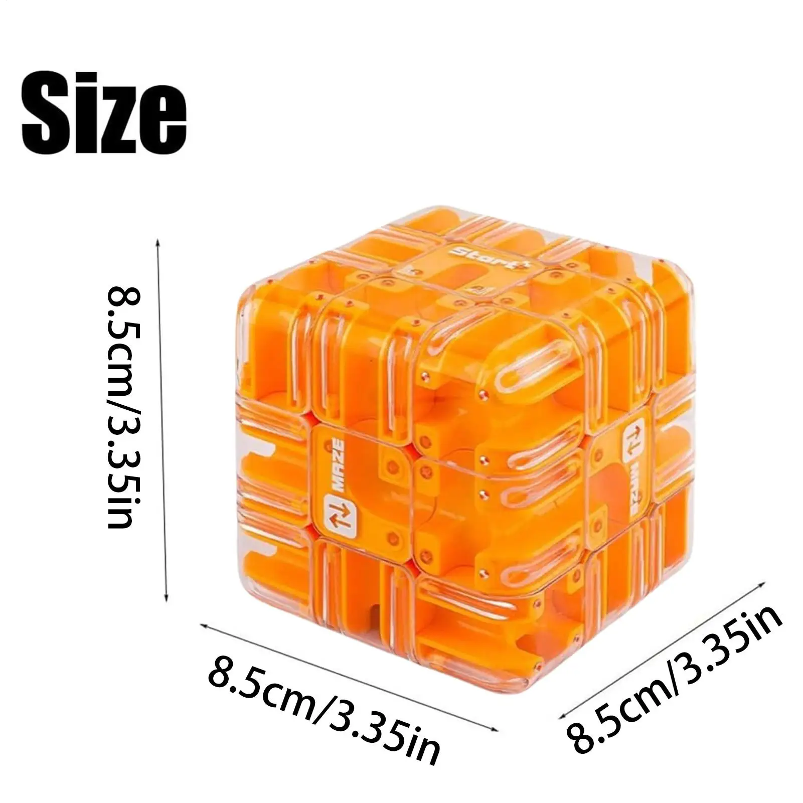 Игрушка-лабиринт, интерактивная 3D головоломка, шарик-головоломка, кубик-лабиринт для классной вечеринки, дня рождения, школы, комнаты ожидания, семьи