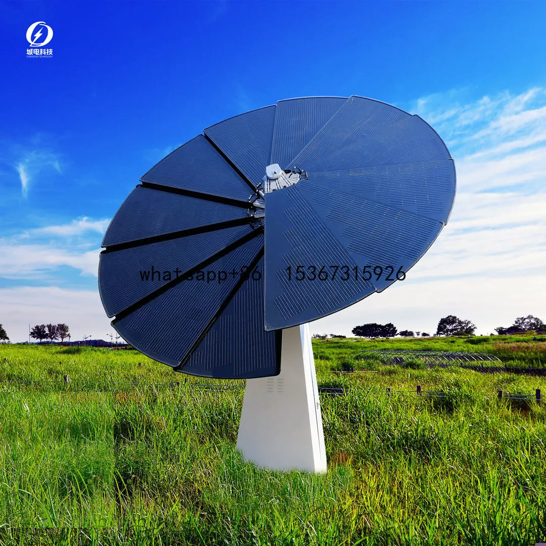 2KW 3KW Smart Solar Tracking System All-in-One Monocrystalline Silicon Solar Park Project System