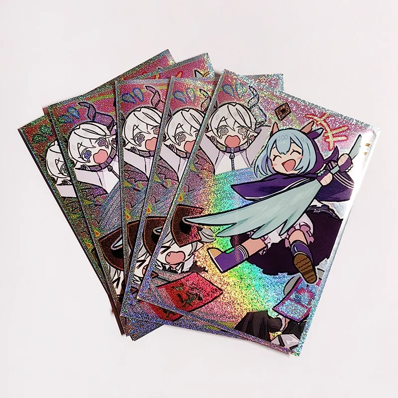 50PCS Yugioh laundry dragonmaid Card Sleeves Yu-Gi-Oh! OCG Trading Cards  Shine Protector Case - AliExpress 26