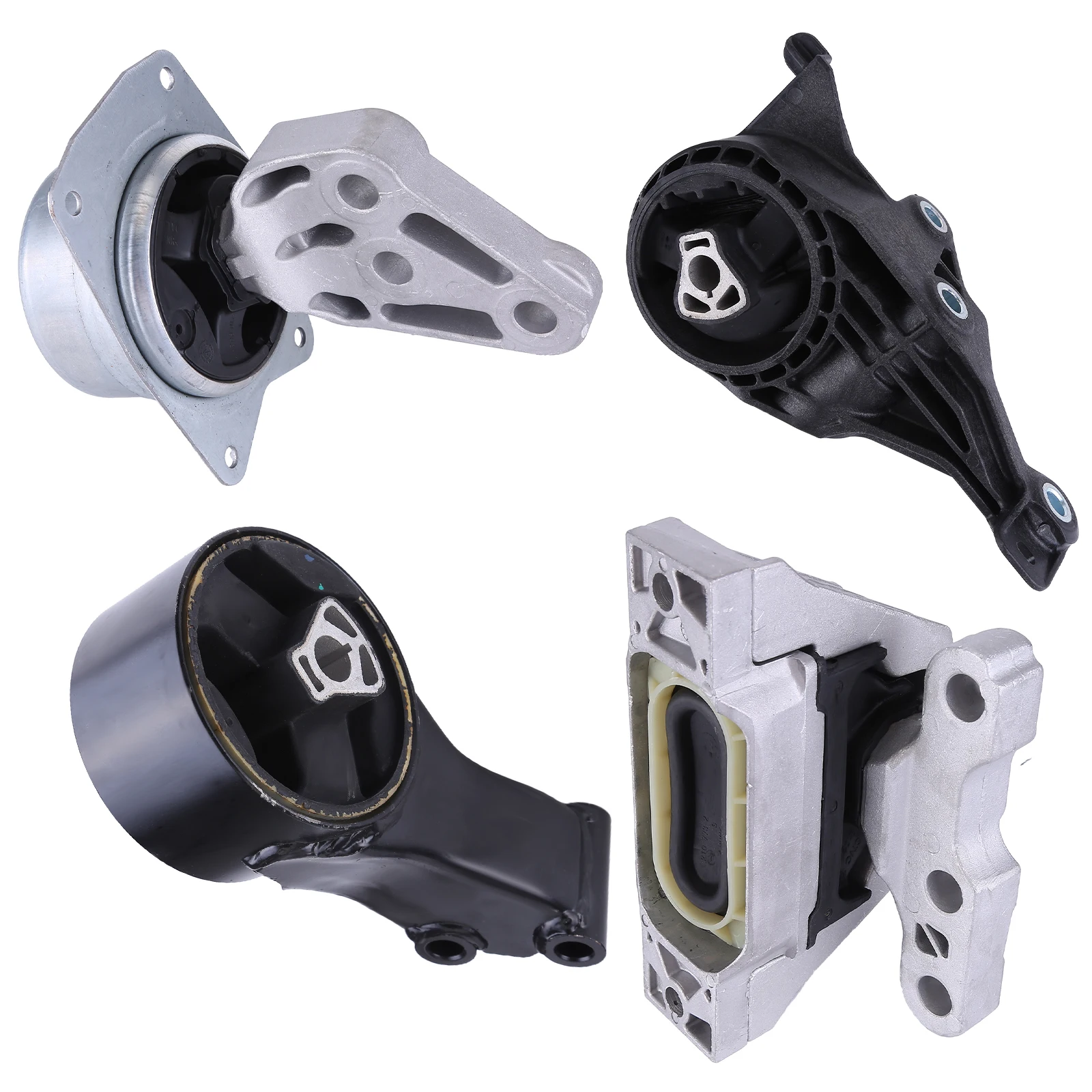Motore Motore e supporto Trans Set da 4 pezzi compatibile per Cadillac SRX FWD AUTO 3.0L 3.6L 2010-2016