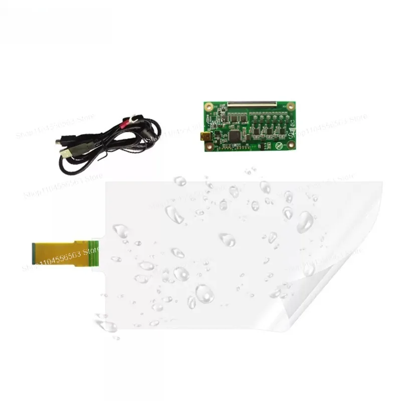 Transparent Touch Film 32/43/55/65 Inch Capacitive Touch Film Multi-point Nano Display Touch Screen