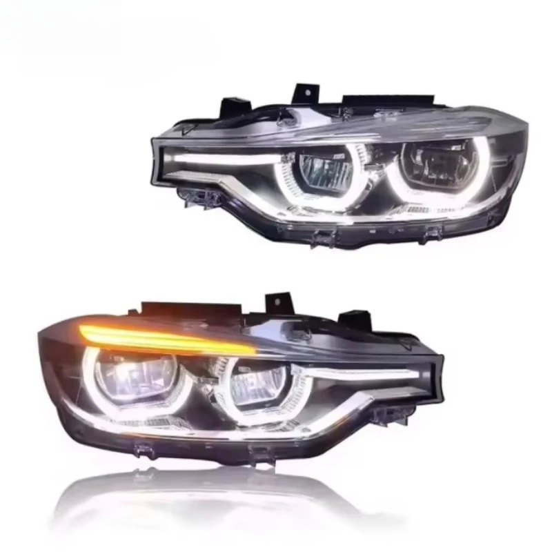 New Upgrade Laser LED Headlights for BMW F30 F80 2012-2018 Sequential Turn Signal Plug and Play Auto Lighting