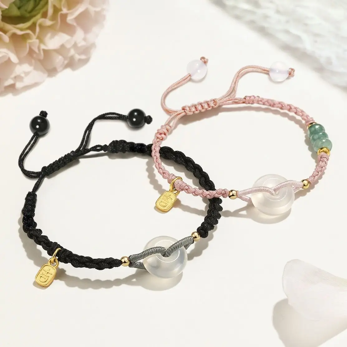 Chinese Style Ping An Nafu Bracelet Woven Bracelet Men and Women Couple Best Friend Evil Gifts Lucid High-grade Jewelry