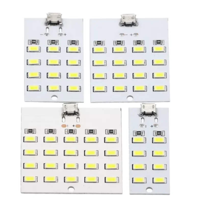 high quality 5730 smd 5V 430mA~470mA White  Mirco Usb 5730 LED lighting panel USB mobile light Emergency light  night light