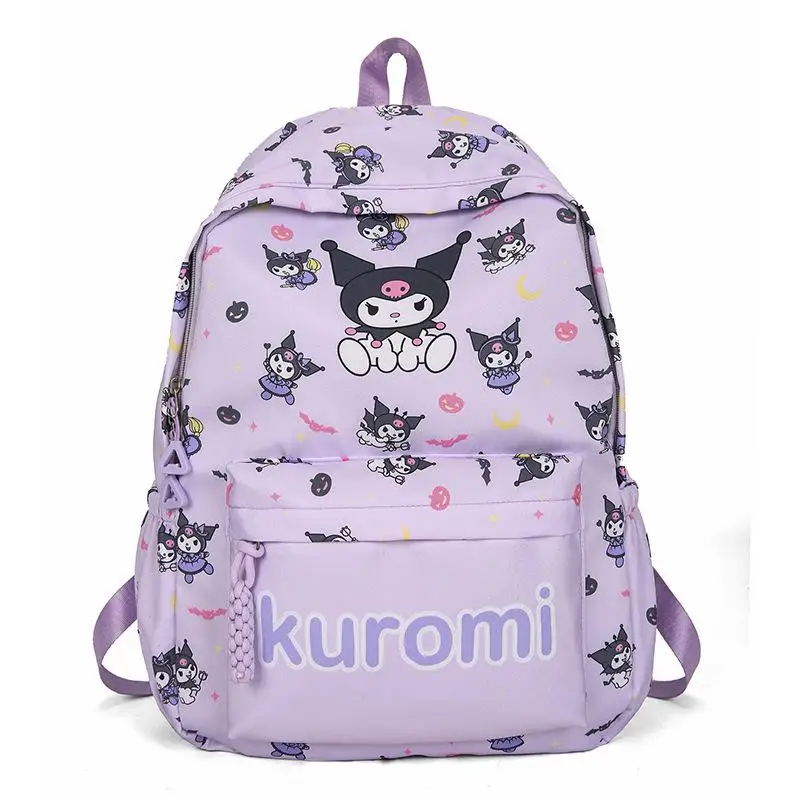 Kawaii Sanrio Hello Kittys Backpack Cute Anime Peripherals Cinnamoroll My Melody Girly Heart Student Large Capacity School Bag